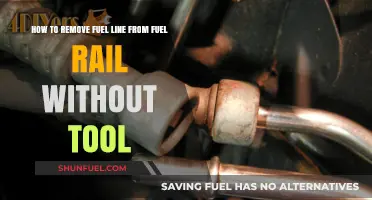 Fuel Line Removal: A Tool-Free Guide to Accessing the Fuel Rail