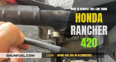 Removing Fuel Line from Honda Rancher 420: Step-by-Step Guide