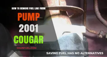 Cougar Fuel Line Removal: A Step-by-Step Guide for 2001 Models