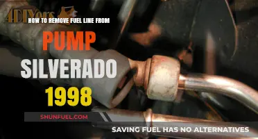 Silverado 1998 Fuel Line Removal: A Step-by-Step Guide