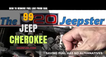 Unclogging the Jeep Cherokee: A Guide to Removing the Fuel Line