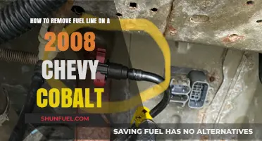 Fuel Line Removal: A Step-by-Step Guide for 2008 Chevy Cobalt Owners