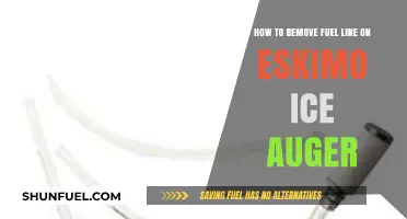 Step-by-Step Guide: Easily Remove Fuel Line from Eskimo Ice Auger