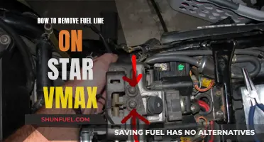 Removing Fuel Lines: Star Vmax Guide