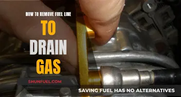 Draining Gas: Removing Fuel Lines Safely and Efficiently