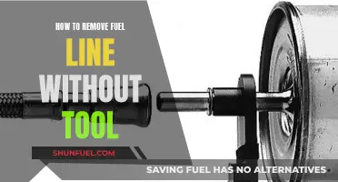 Removing Fuel Lines: DIY Without Tools