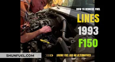 Mastering Fuel Line Removal: A Guide for 1993 F150 Owners