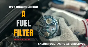 Mastering Fuel Line Removal: A Step-by-Step Guide to Accessing Your Fuel Filter