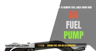 Removing Audi A4 Fuel Lines: A Step-by-Step Guide