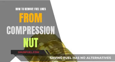 Removing Fuel Lines: Compression Nut Basics
