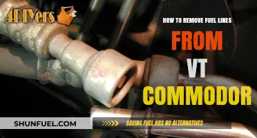 Fuel Line Removal: A Guide for VT Commodore Owners