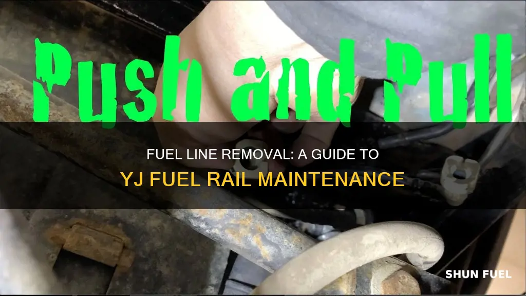 how to remove fuel lines from yj fuel rail