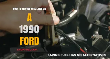 Ford Fuel Line Removal: A Step-by-Step Guide for 1990 Models