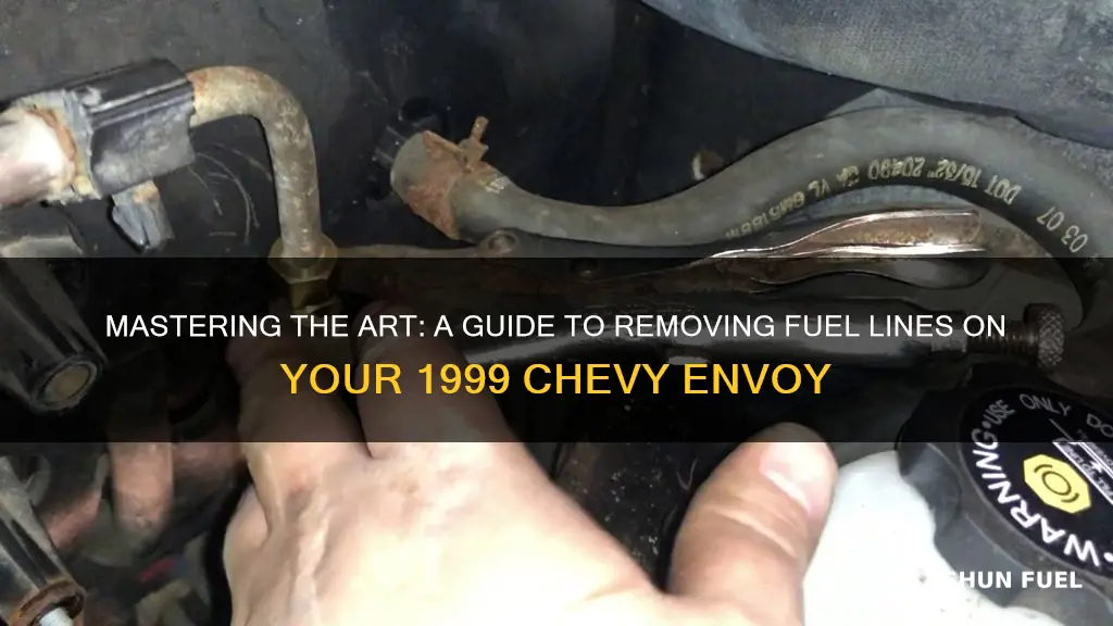 how to remove fuel lines on a 1999 envoy