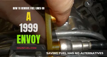 Removing Fuel Lines: 1999 Envoy Step-by-Step Guide