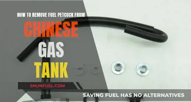 Removing Fuel Petcock from Chinese Gas Tanks: A Step-by-Step Guide