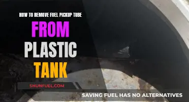 Removing Fuel Pickup Tube from Plastic Tank: A Step-by-Step Guide