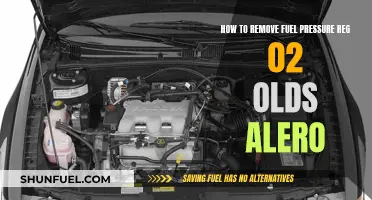 Removing Fuel Pressure Regulator from 02 Olds Alero