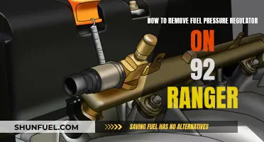 Removing Fuel Pressure Regulator from a '92 Ranger: Step-by-Step Guide