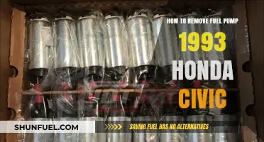 Step-by-Step Guide: Removing Fuel Pump in a 1993 Honda Civic
