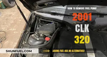 Step-by-Step Guide: Removing Fuel Pump from 2001 CLK 320