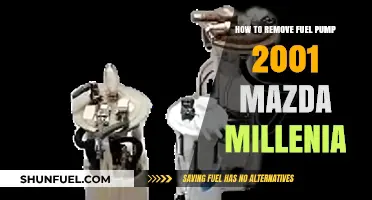Step-by-Step Guide: Removing Fuel Pump from 2001 Mazda Millenia