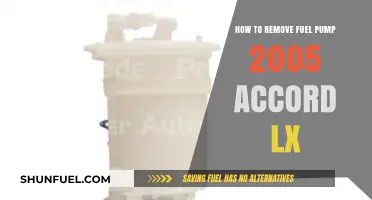 Step-by-Step Guide: Removing Fuel Pump in 2005 Honda Accord LX