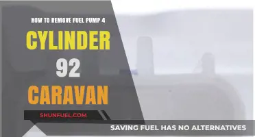 Step-by-Step Guide: Removing Fuel Pump in a 1992 Caravan