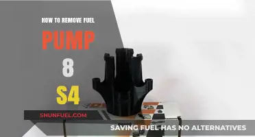 Step-by-Step Guide to Removing Fuel Pump on Audi S4 8S