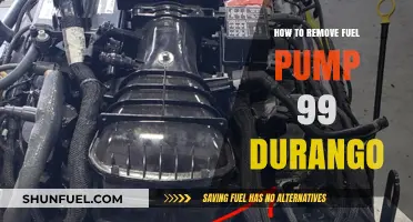 Step-by-Step Guide: Removing the Fuel Pump in a 1999 Durango