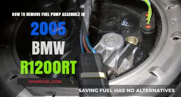 BMW R1200RT Fuel Pump Removal Guide: 2005 Model DIY Steps