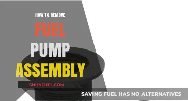 Step-by-Step Guide: Safely Removing Your Vehicle's Fuel Pump Assembly