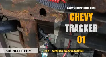 Step-by-Step Guide: Removing Fuel Pump in 2001 Chevy Tracker