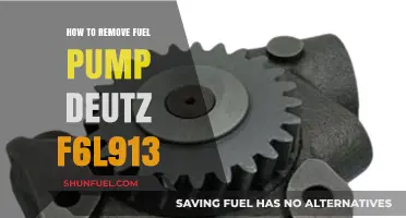 Step-by-Step Guide to Removing Deutz F6L913 Fuel Pump Safely