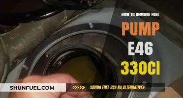 Step-by-Step Guide to Removing the Fuel Pump on E46 330Ci