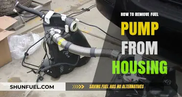 Step-by-Step Guide: Removing a Fuel Pump from Housing Safely