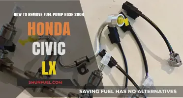 Removing Fuel Pump Hose on a 2004 Honda Civic LX: Step-by-Step Guide