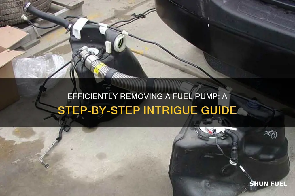 how to remove fuel pump intrigue