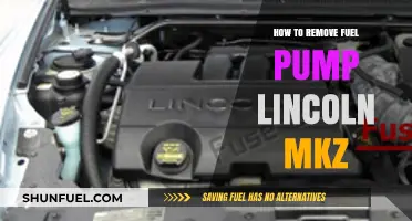 Step-by-Step Guide to Removing the Fuel Pump in a Lincoln MKZ