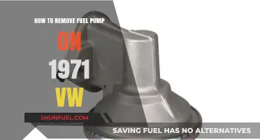 Step-by-Step Guide to Removing a 1971 VW Fuel Pump
