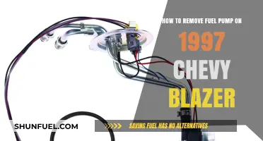 Step-by-Step Guide: Removing Fuel Pump on a 1997 Chevy Blazer