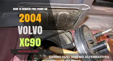 Step-by-Step Guide: Removing Fuel Pump on 2004 Volvo XC90