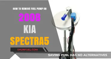 Step-by-Step Guide: Removing Fuel Pump on 2008 Kia Spectra5