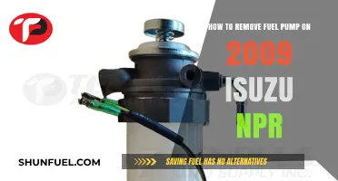 Step-by-Step Guide: Removing the Fuel Pump on a 2009 Isuzu NPR