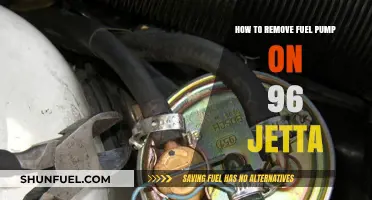 Step-by-Step Guide: Removing Fuel Pump on a 1996 Jetta