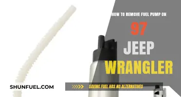 Step-by-Step Guide: Removing Fuel Pump on a 1997 Jeep Wrangler