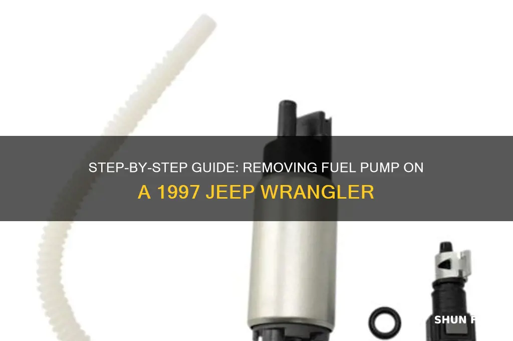 how to remove fuel pump on 97 jeep wrangler