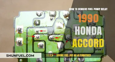 Step-by-Step Guide: Removing Fuel Pump Relay in 1990 Honda Accord