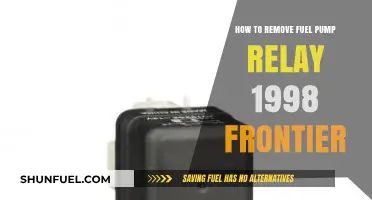 Removing Fuel Pump Relay in a 1998 Nissan Frontier: Step-by-Step Guide