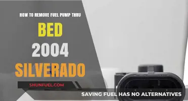 Removing Fuel Pump Through Bed of 2004 Silverado: Step-by-Step Guide